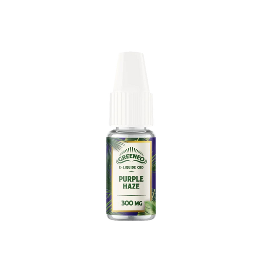 E-liquide CBD Purple Haze GREENEO sans nicotine