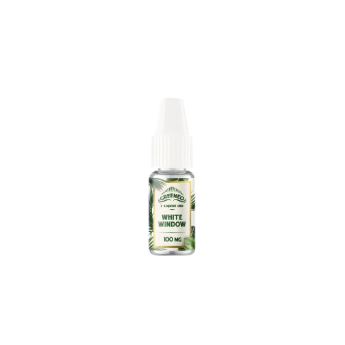 CBD White Window GREENEO e-liquid without nicotine