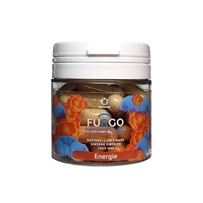 THCV &amp; mushroom energy capsule FUNGO, NOVALOA