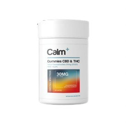 CBD &amp; THC GUMMIES 15/15 | CALM+