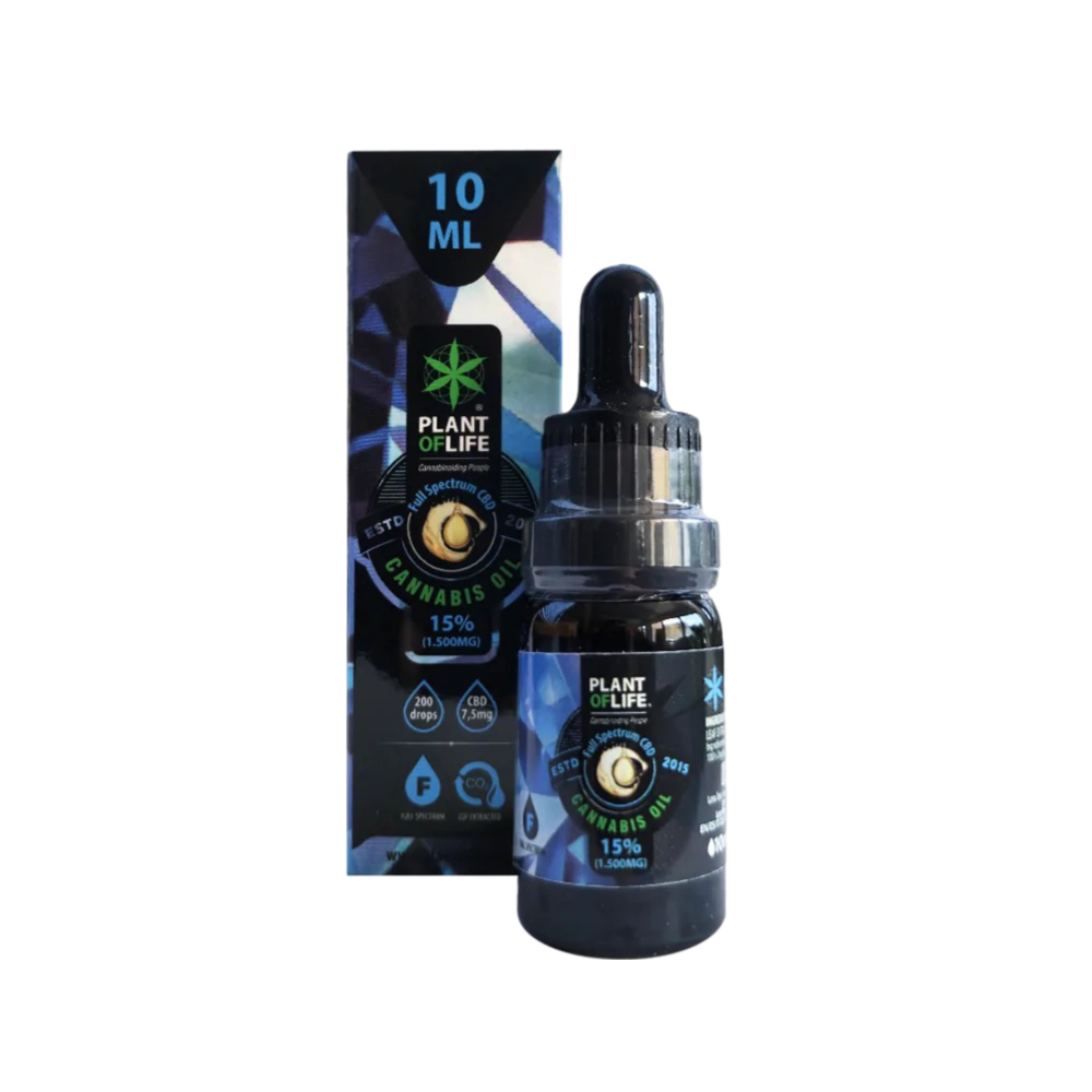 Huile CBD 15% full spectrum PLANT OF LIFE