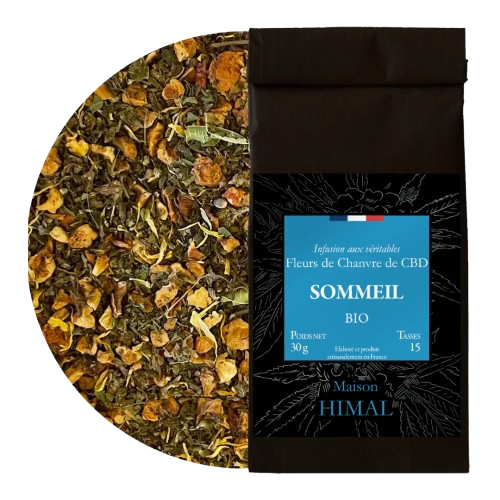 Tisane CBD bio sommeil - en vrac MAISON HIMAL