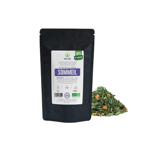 Tisane CBD bio sommeil - vrac POP CBD